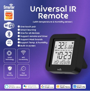 Universal IR Remote Wifi (Temprature & Humidity Sensor)	