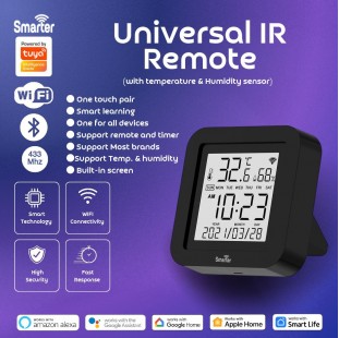 Universal IR Remote Wifi (Temprature & Humidity Sensor)	